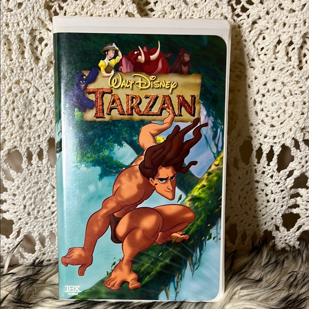3/$15 ✨ Disney Tarzan VHS Tape